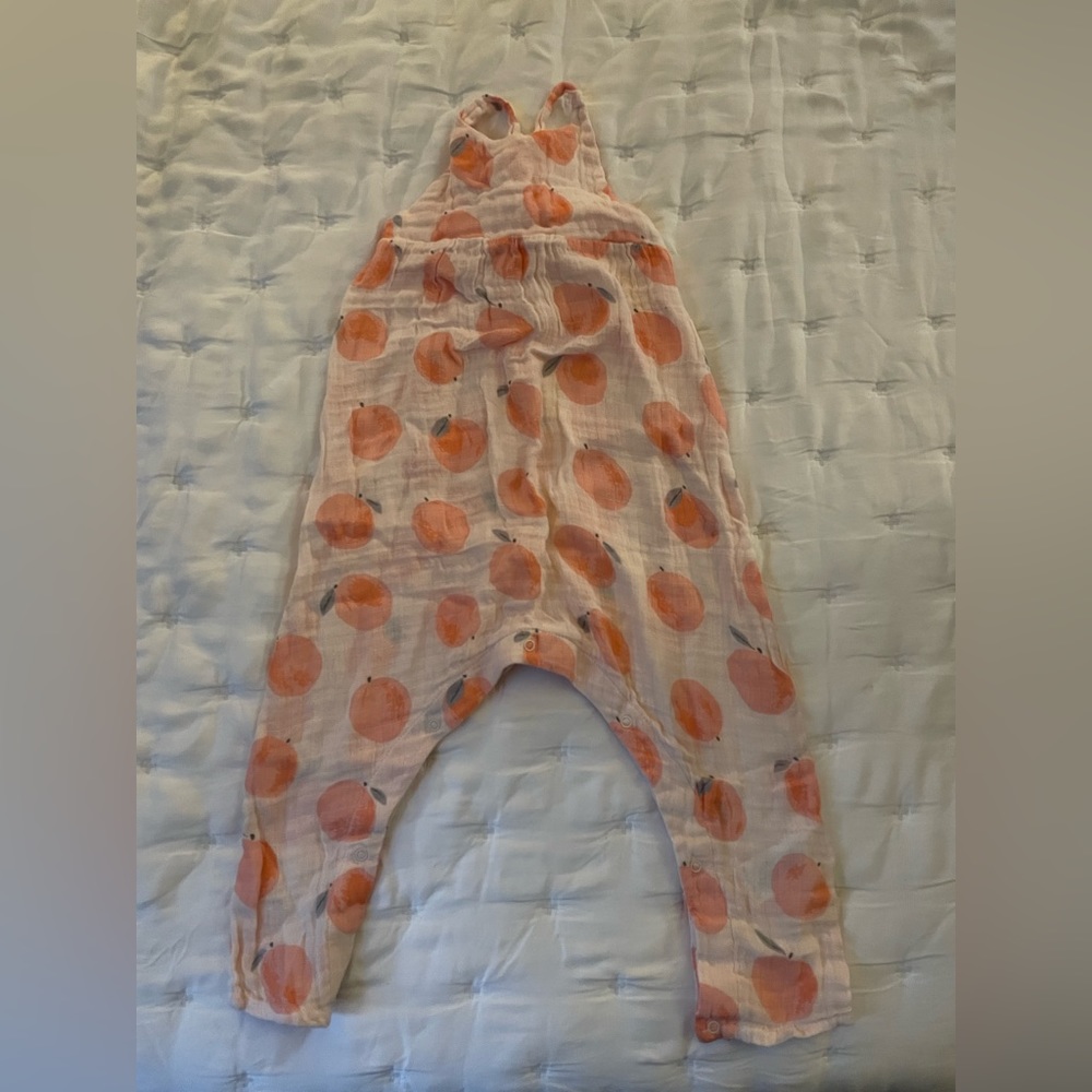 Angel Dear peach romper